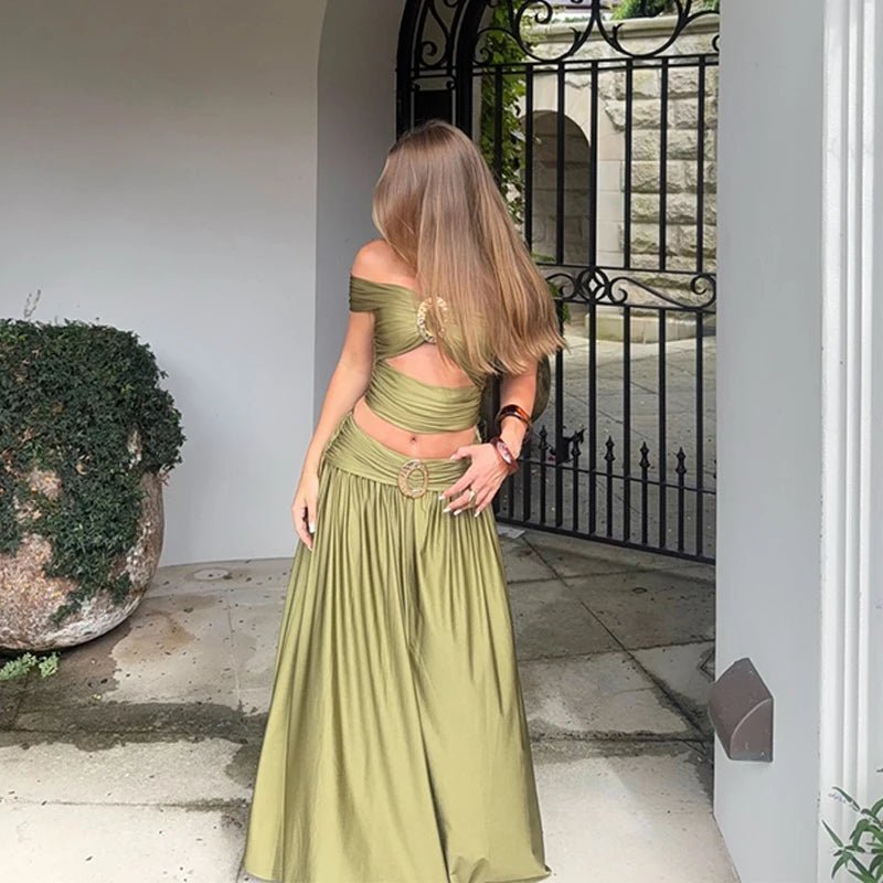 Naomi Zweiteiliges Crop-Set