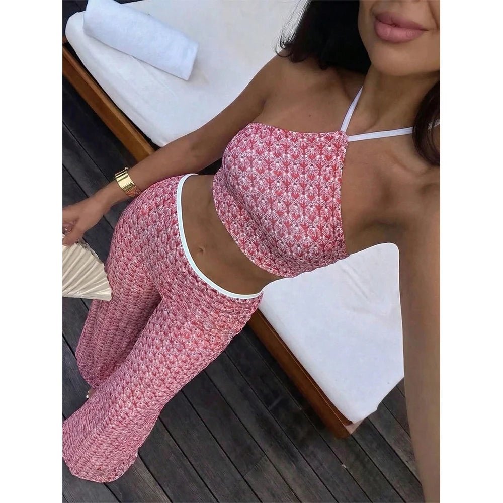 Dreiteiliges Bikini-Set „Natalie“ mit hohem Ausschnitt