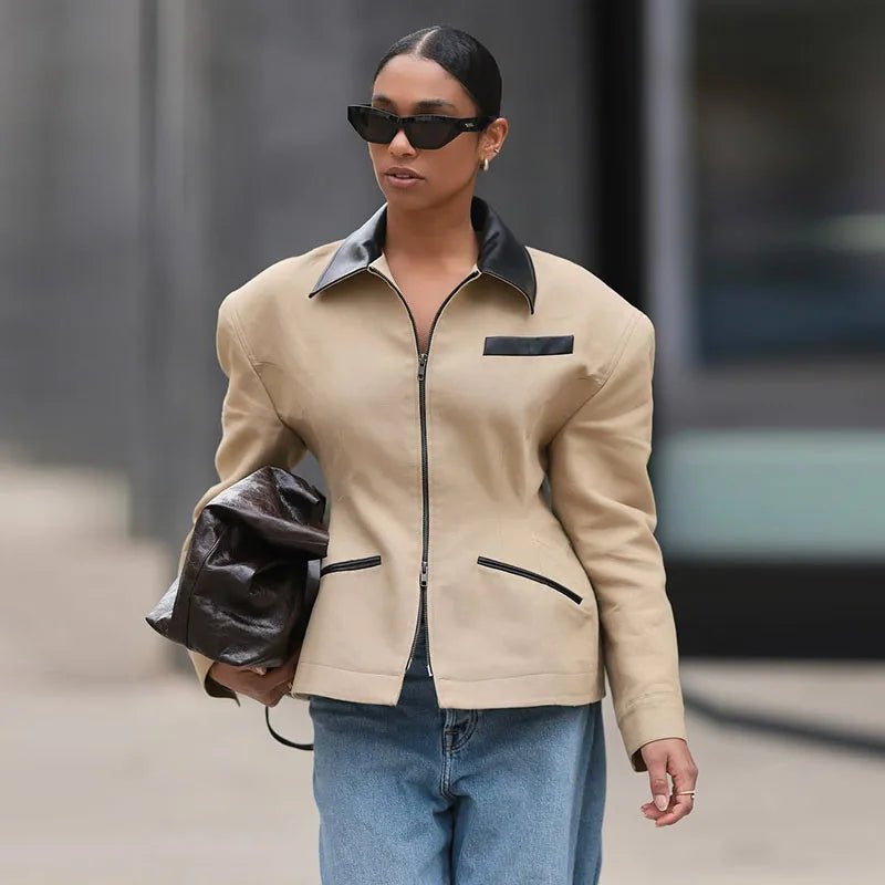 Natalie Strukturjacke mit Hourglass-Fit