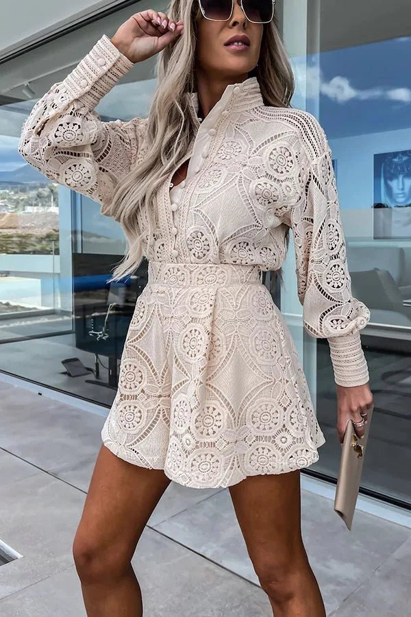 Natalie Kombi-Set mit Spitzenstickerei