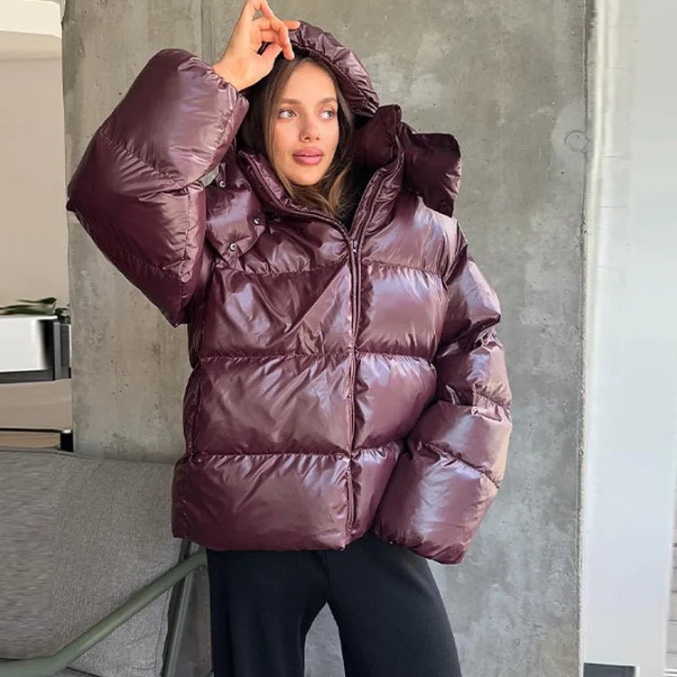 Nica Steppjacke mit Kapuze