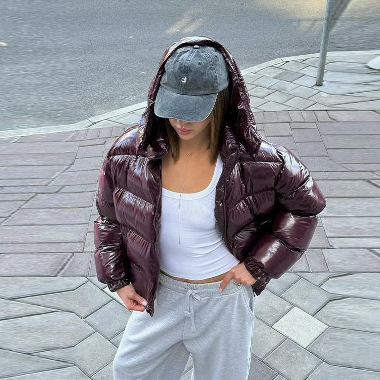 Nica Steppjacke mit Kapuze