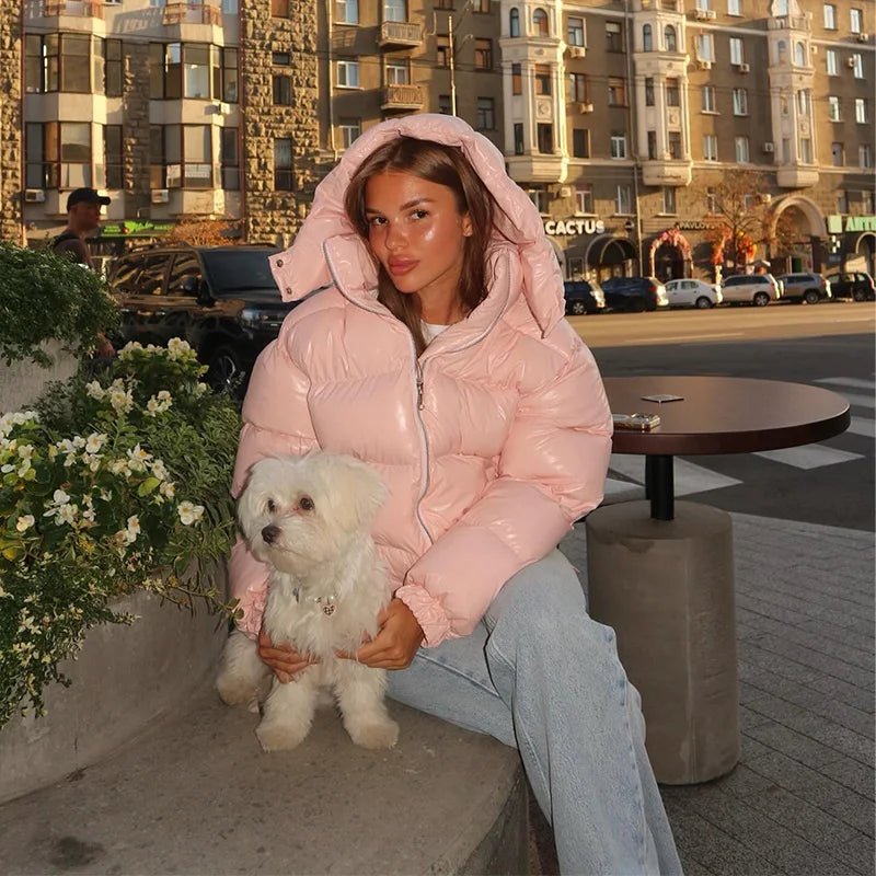 Nica Steppjacke mit Kapuze