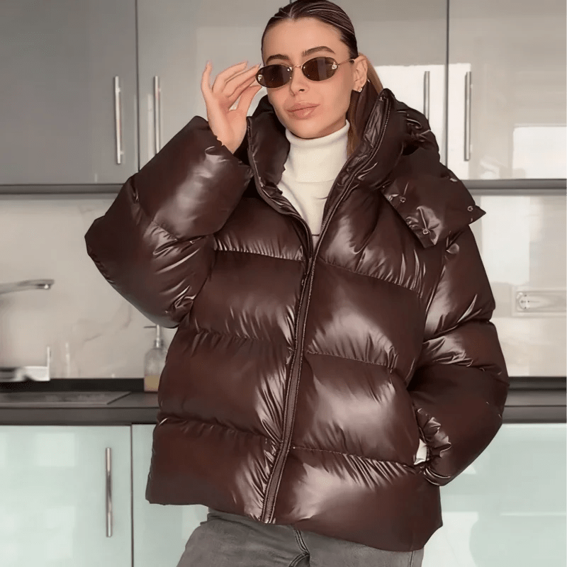 Nica Steppjacke mit Kapuze