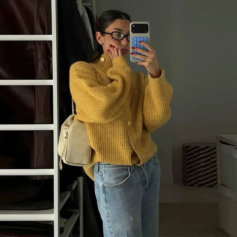Oversized-Strick-Cardigan Nicola