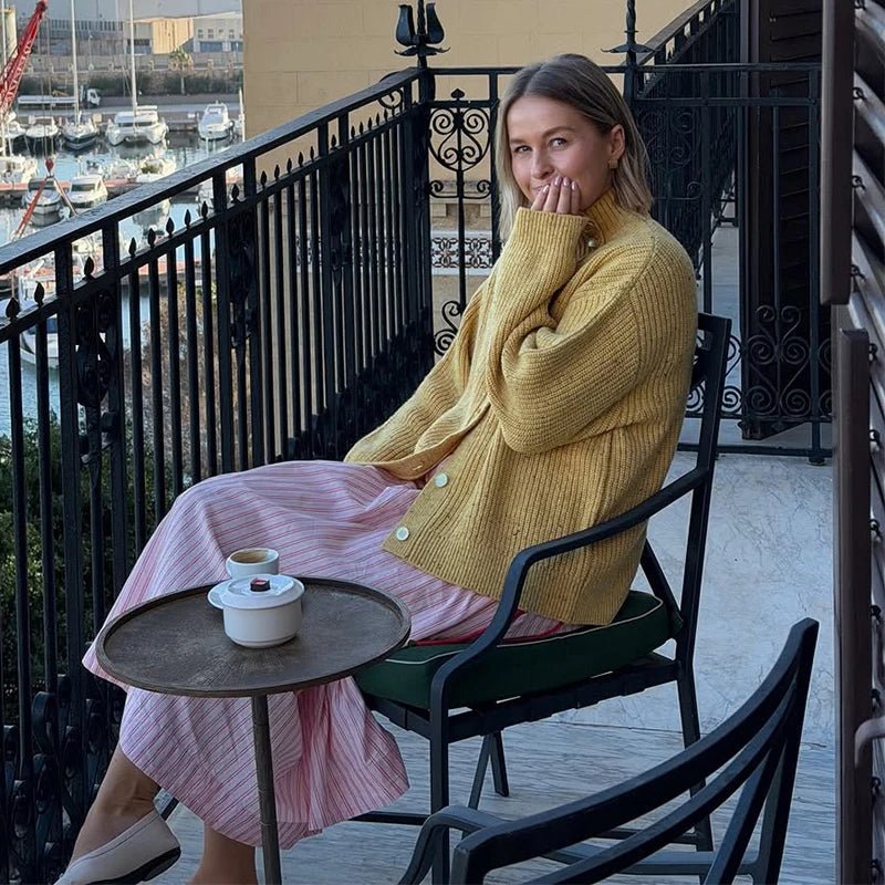 Oversized-Strick-Cardigan Nicola