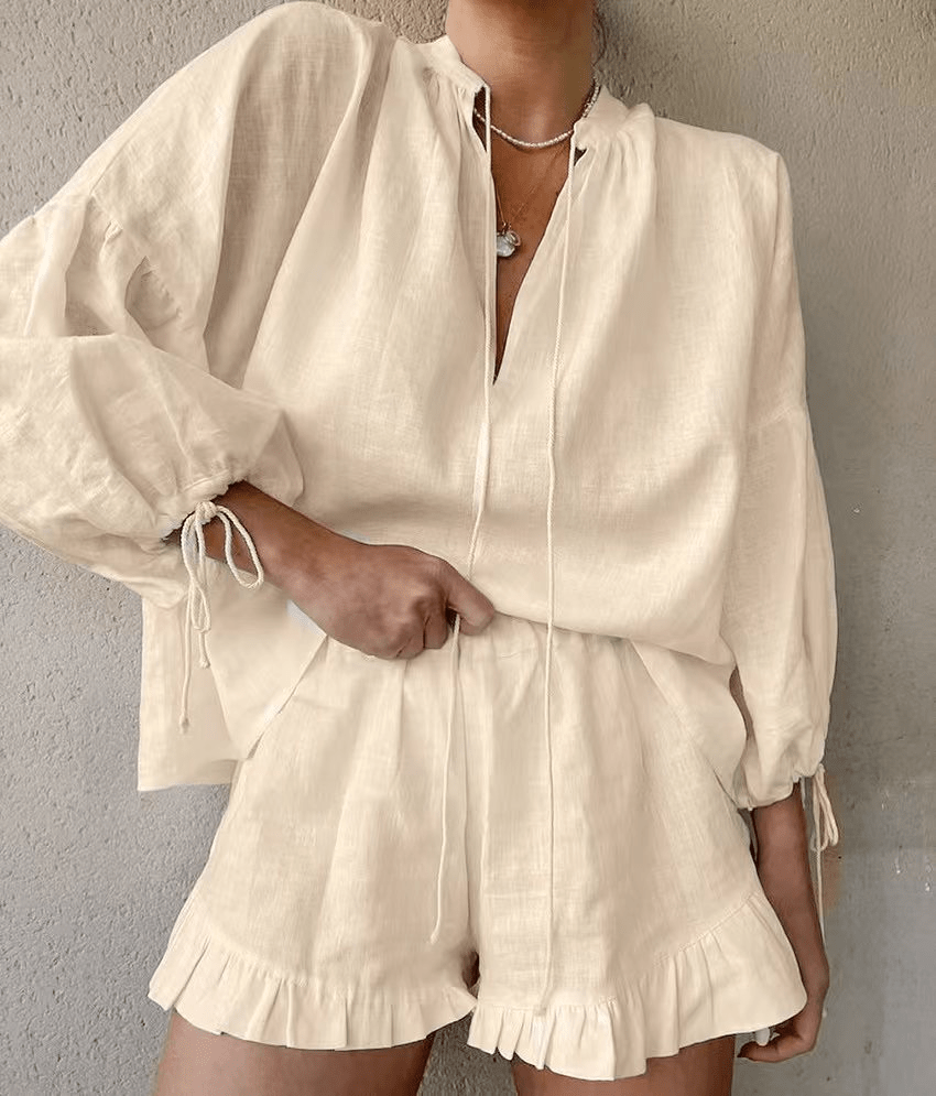 Nina Azure Loungewear-Set