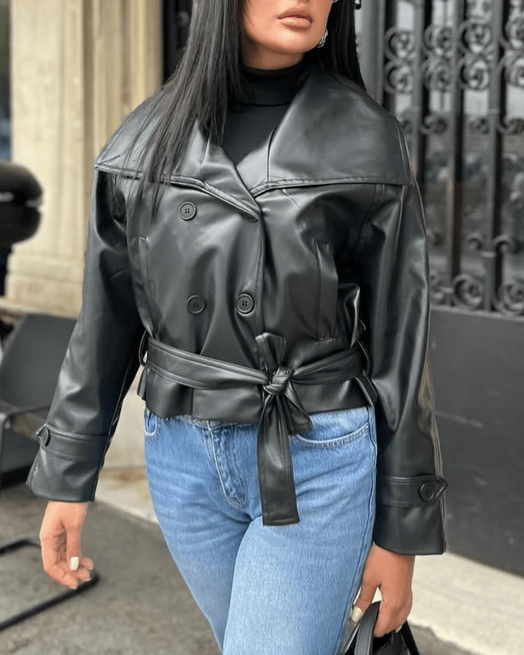 Lederjacke Nina