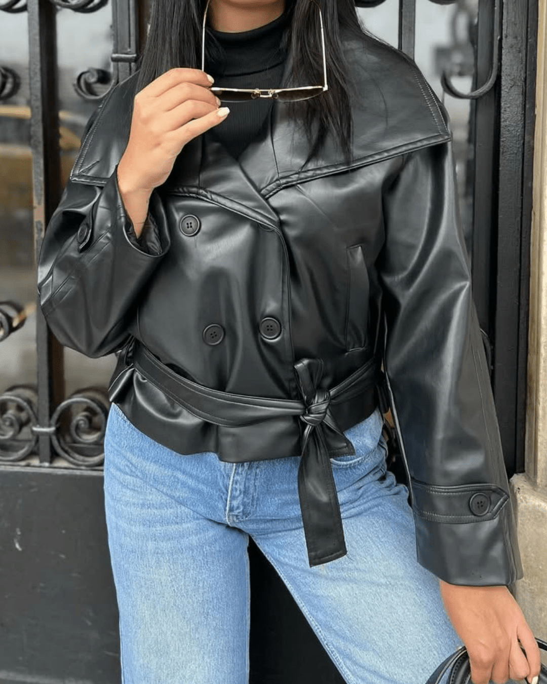 Lederjacke Nina
