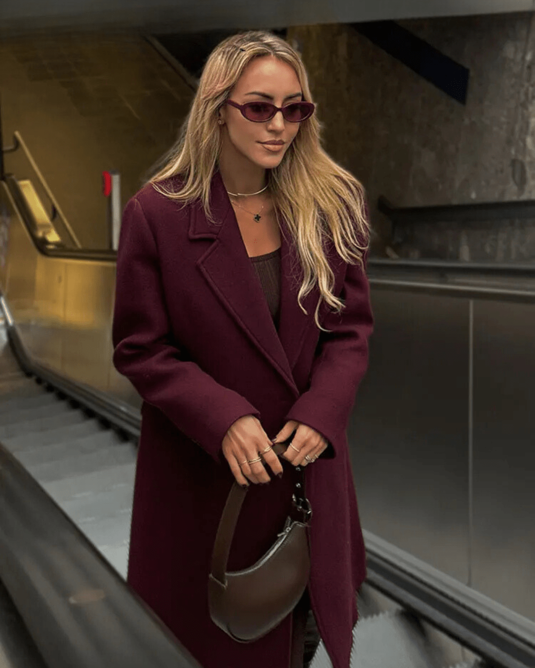 Nora Double Breasted Maxi Coat