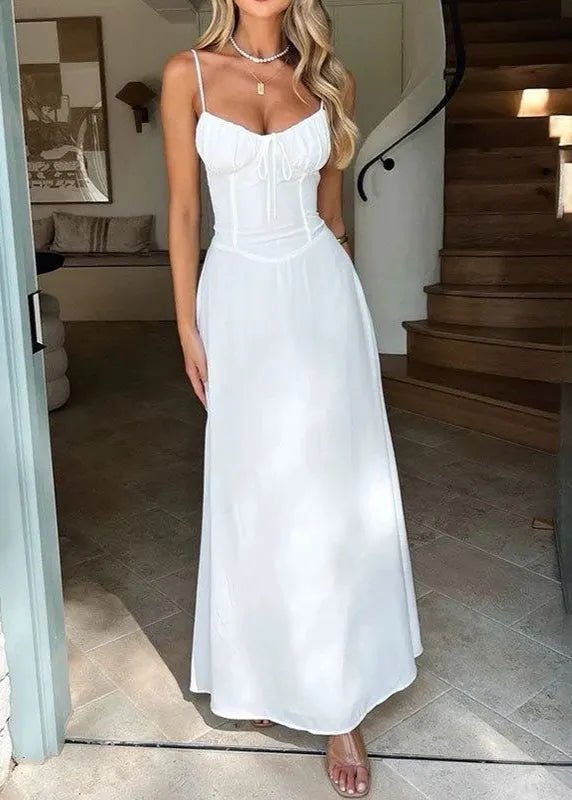 Odile Maxikleid mit Korsagenoberteil