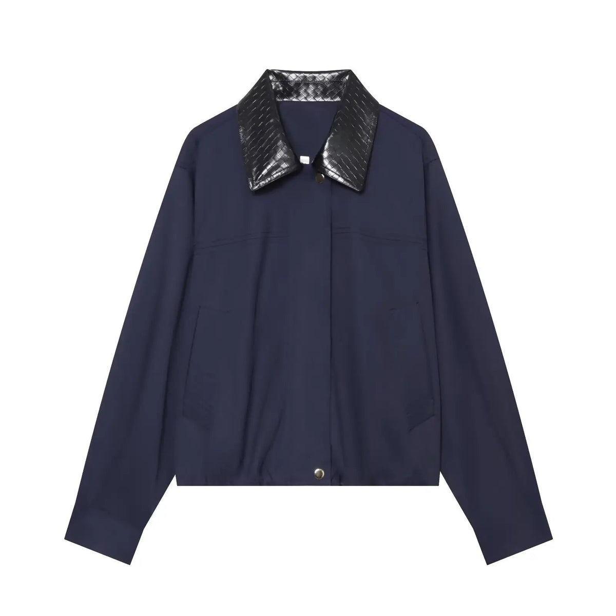 Olivia Contrast Collar Bomber Jacket