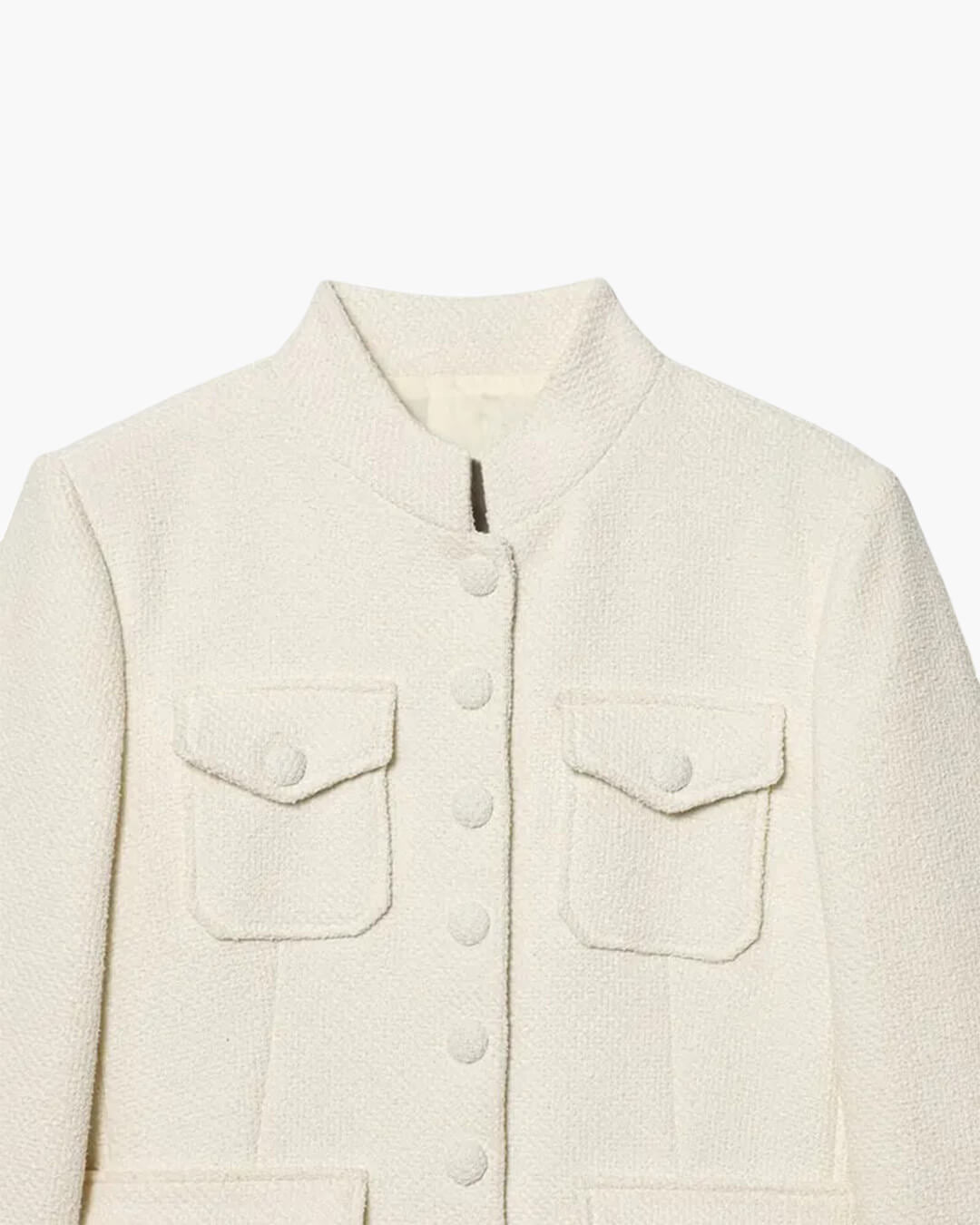 Ophelia Blazer mit Knopfleiste und Taschen