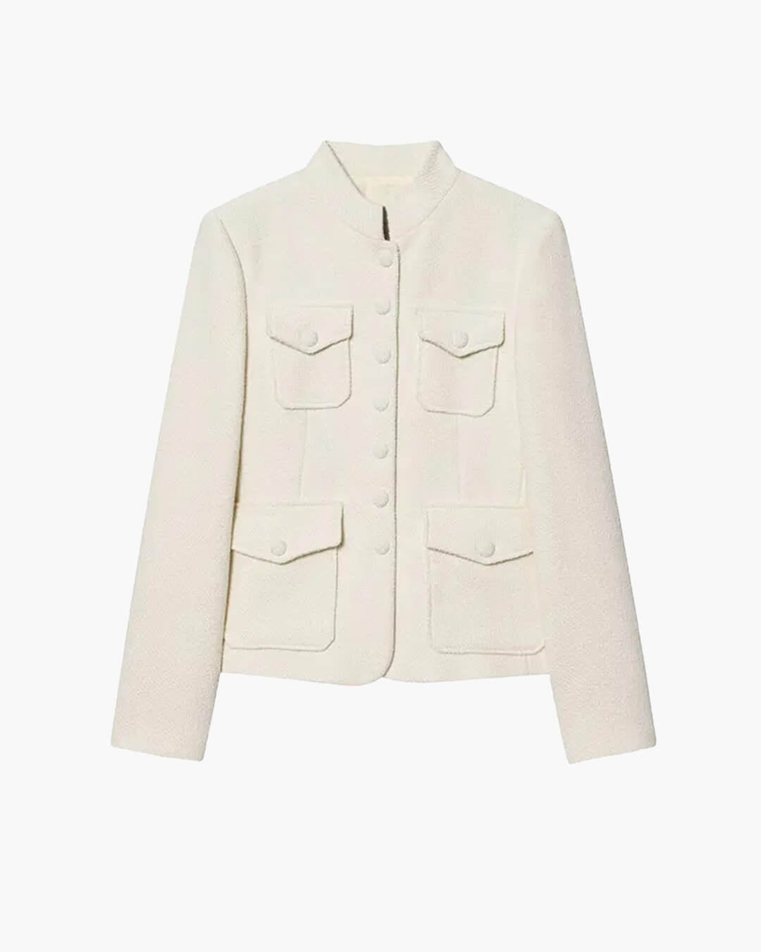 Ophelia Blazer mit Knopfleiste und Taschen