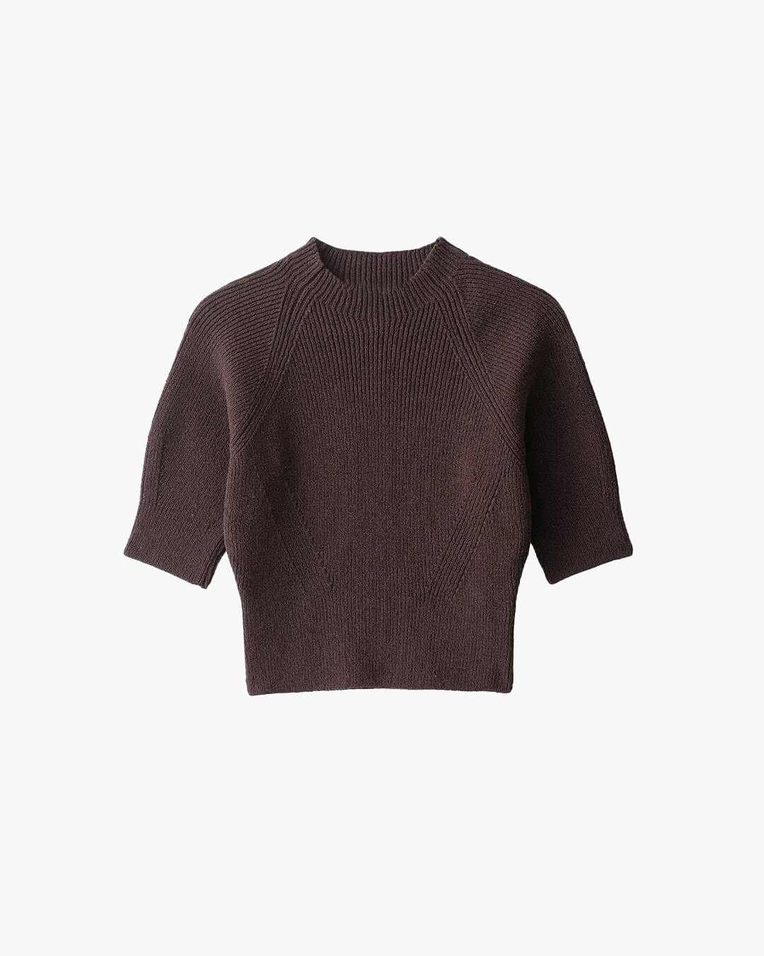 Paloma Nahtloses Strick-Crop-Top