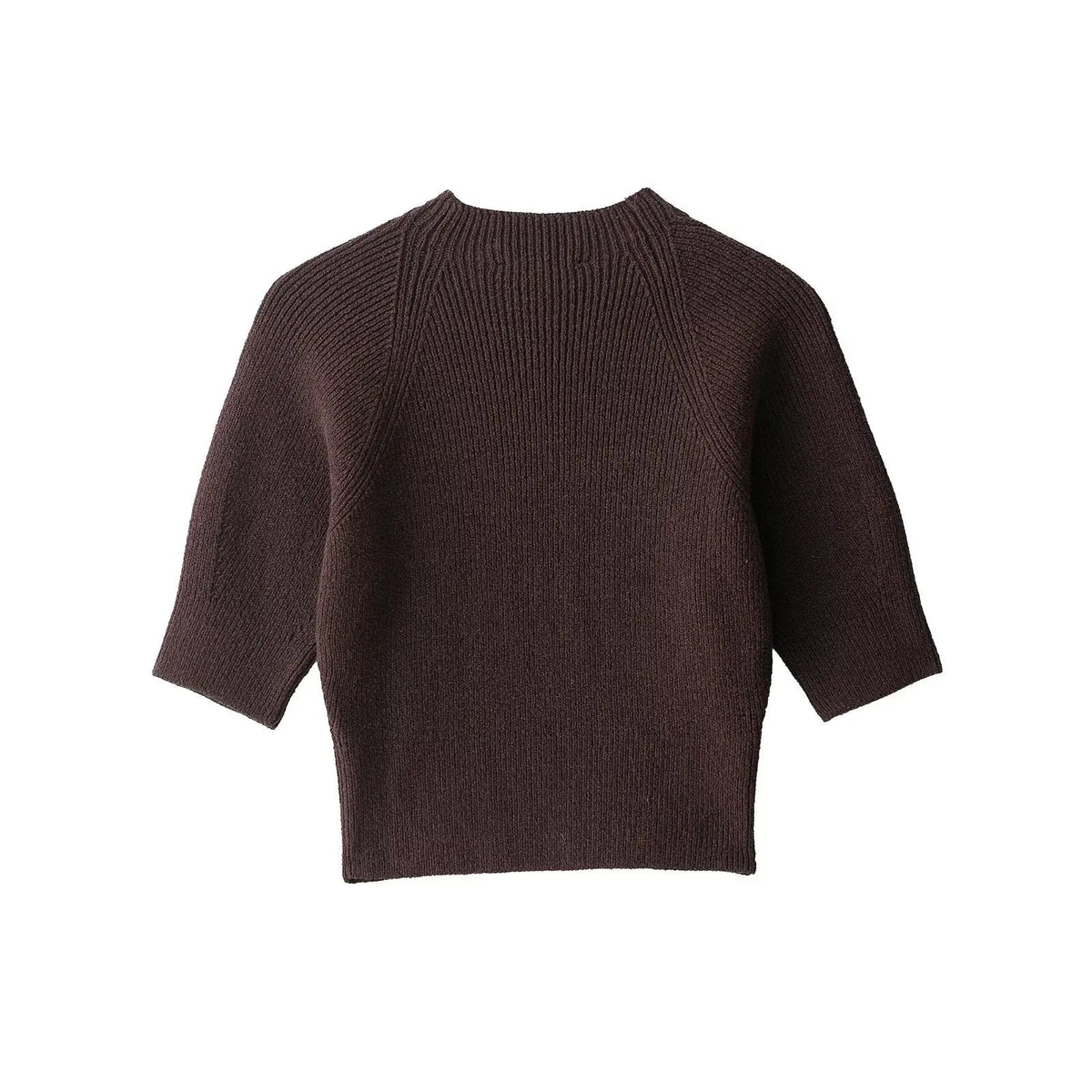 Paloma Nahtloses Strick-Crop-Top