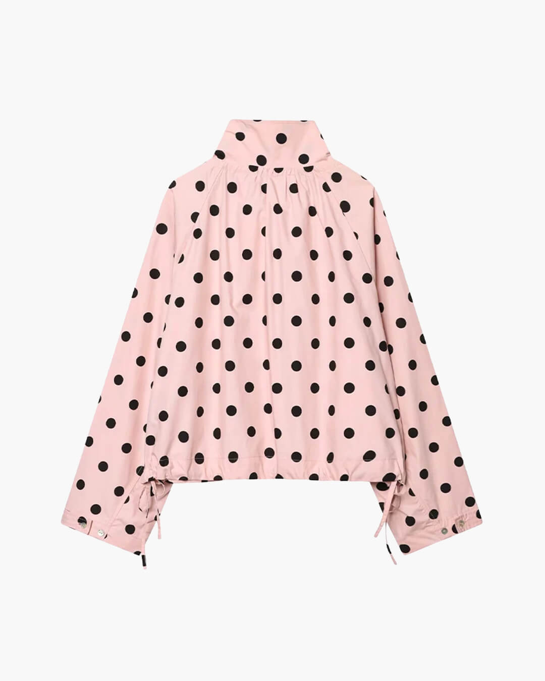 Patricia Jacke mit Polka-Dots und Stehkragen
