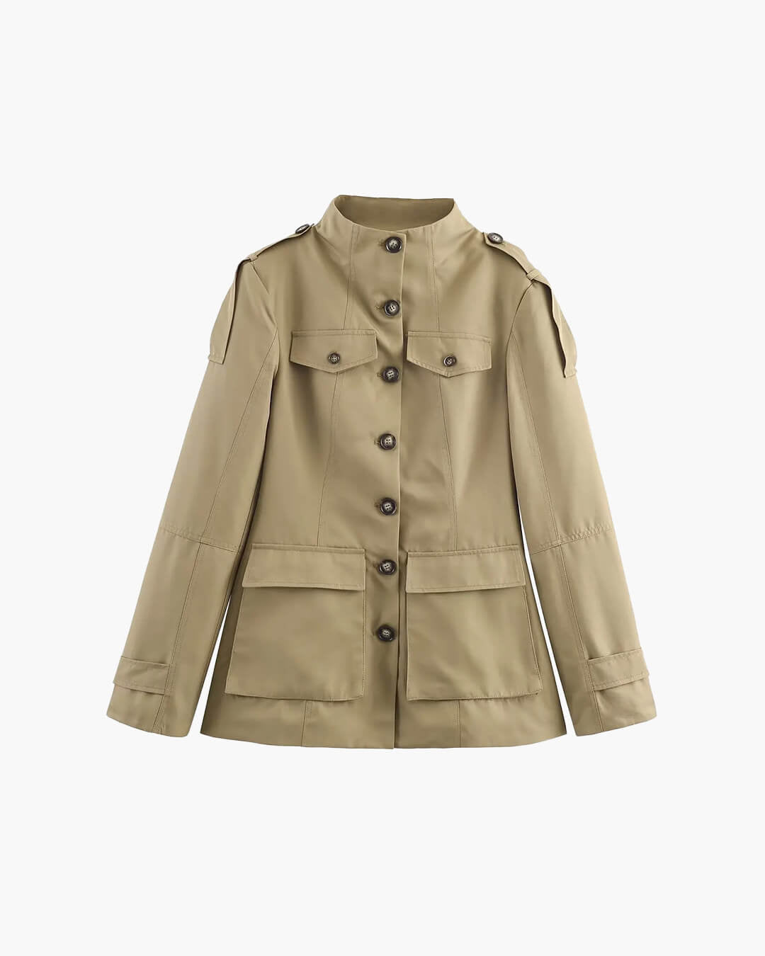 Petunia taillierte Jacke mit Stehkragen