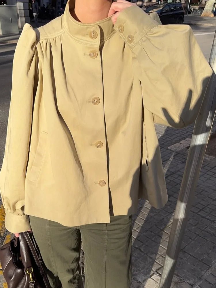 Pia Jacke mit Puffärmeln