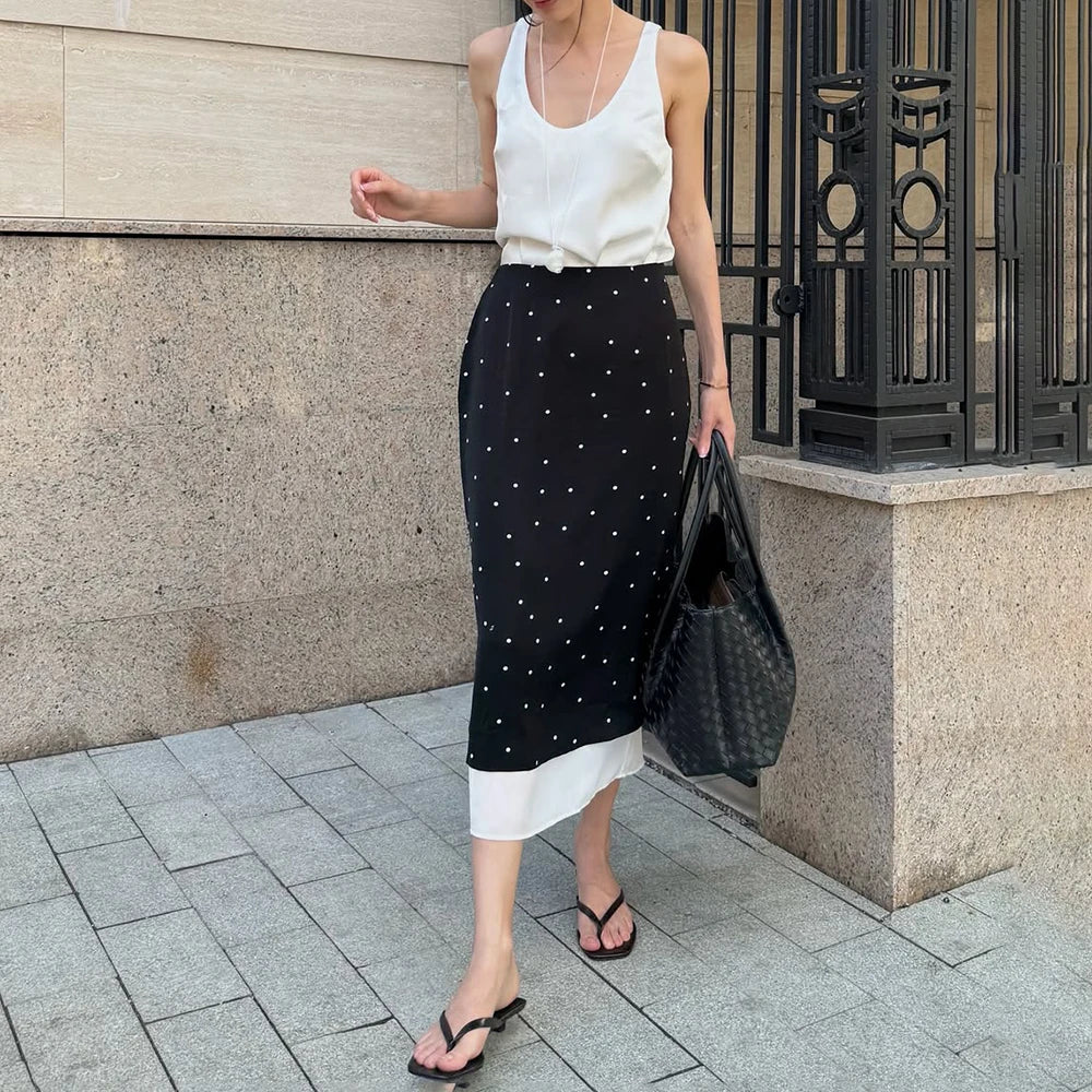 Rock mit Polka-Dots