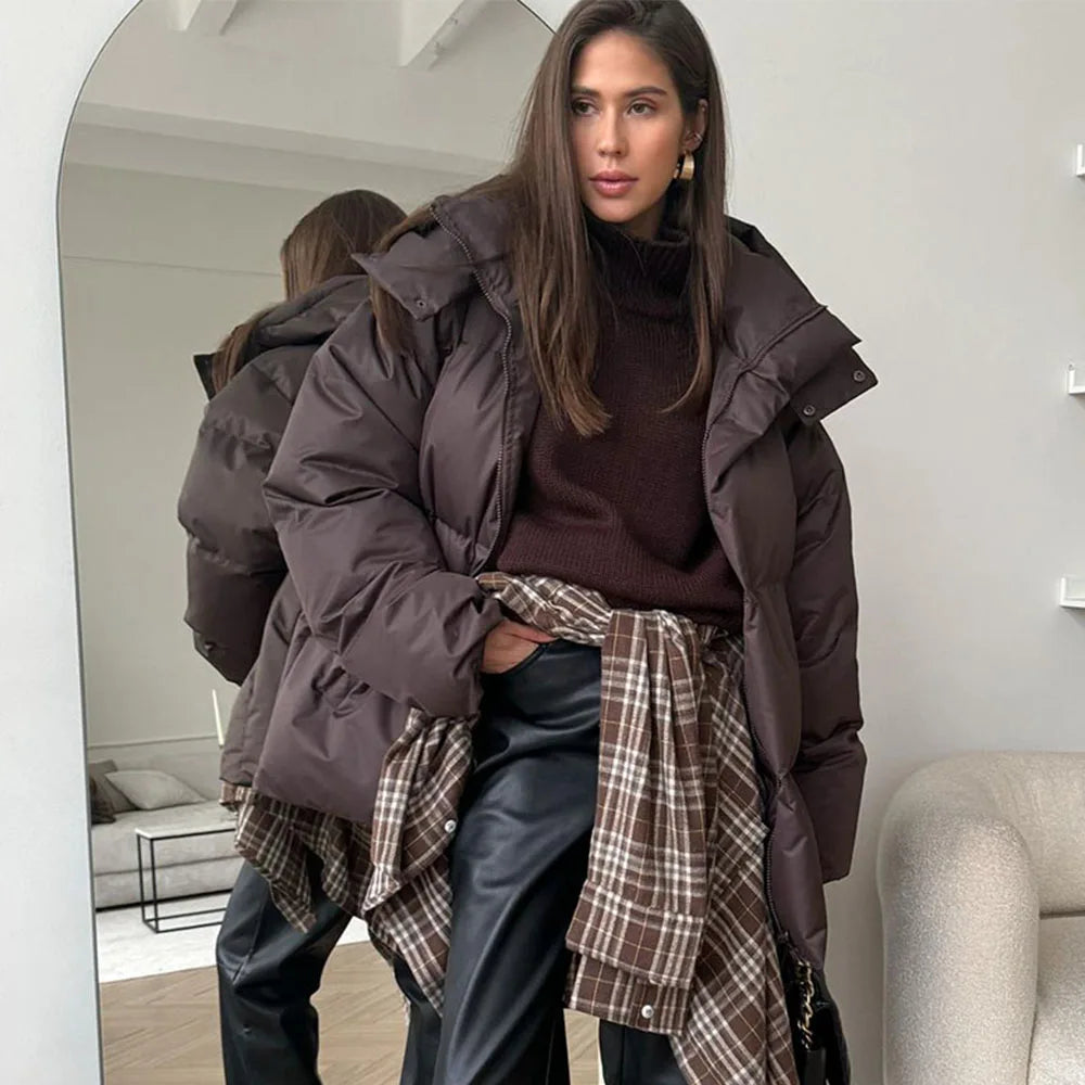 Oversize-Steppparka