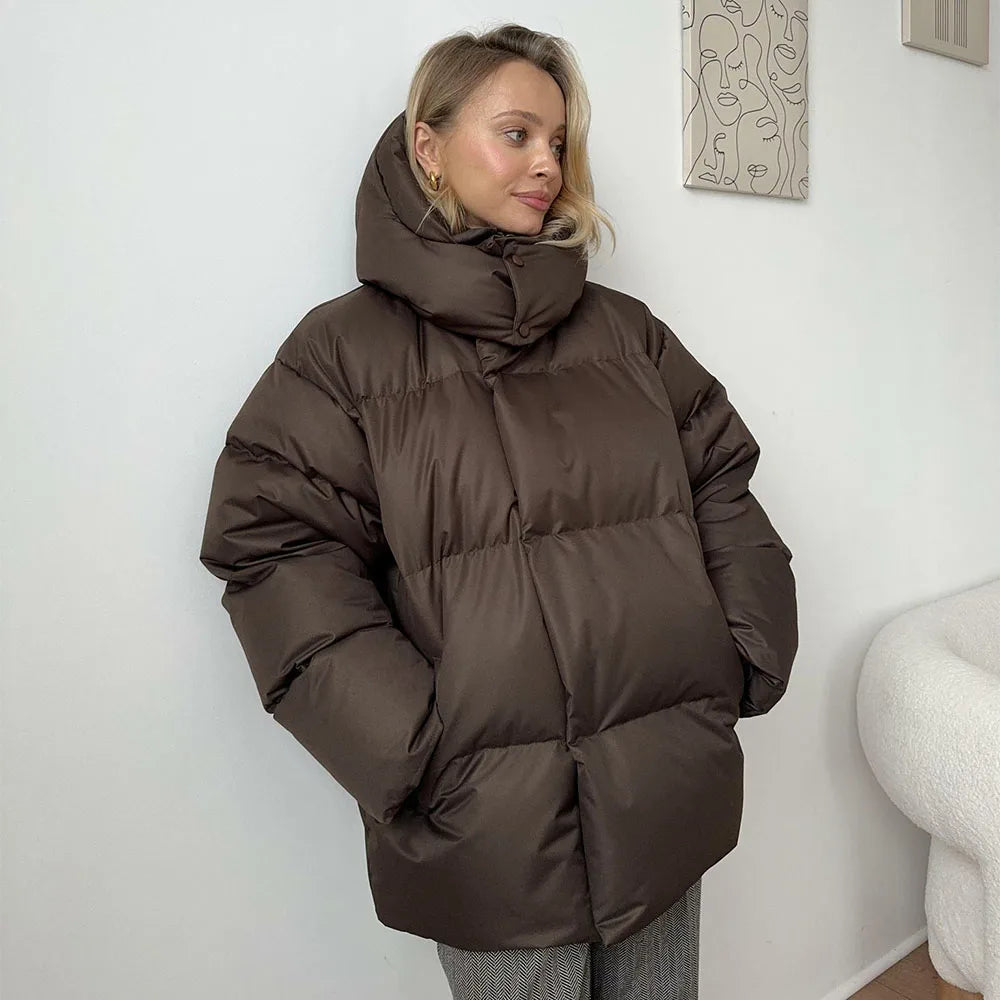 Oversize-Steppparka