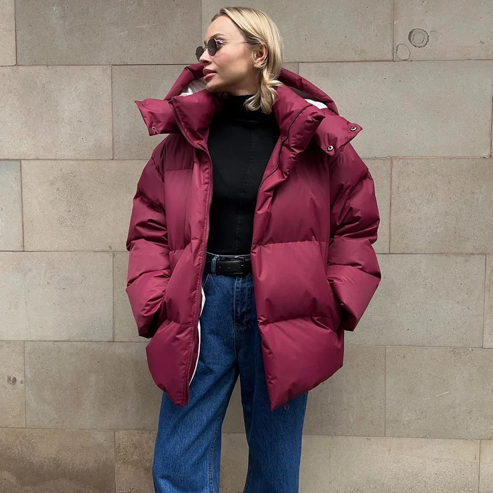 Oversize-Steppparka