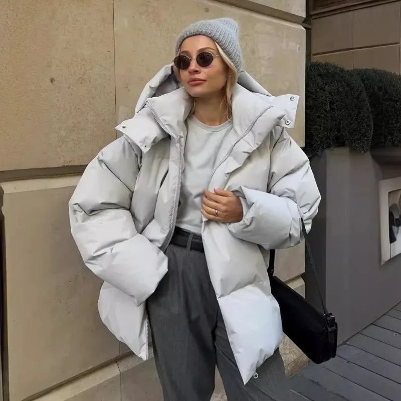 Oversize-Steppparka