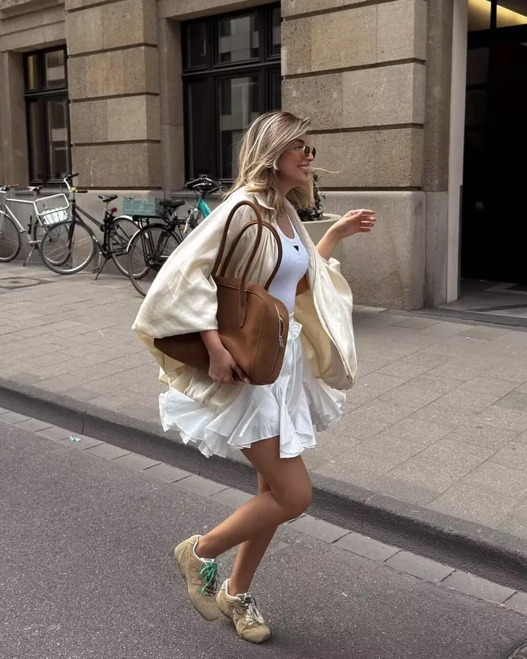 Ritchel Plissierte Jacke mit Reißverschluss