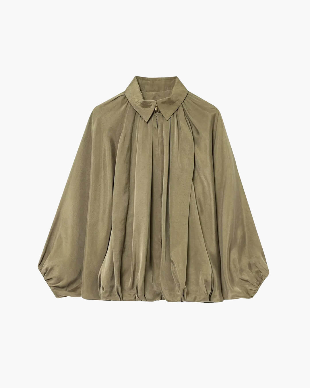 Ritchel Plissierte Jacke mit Reißverschluss