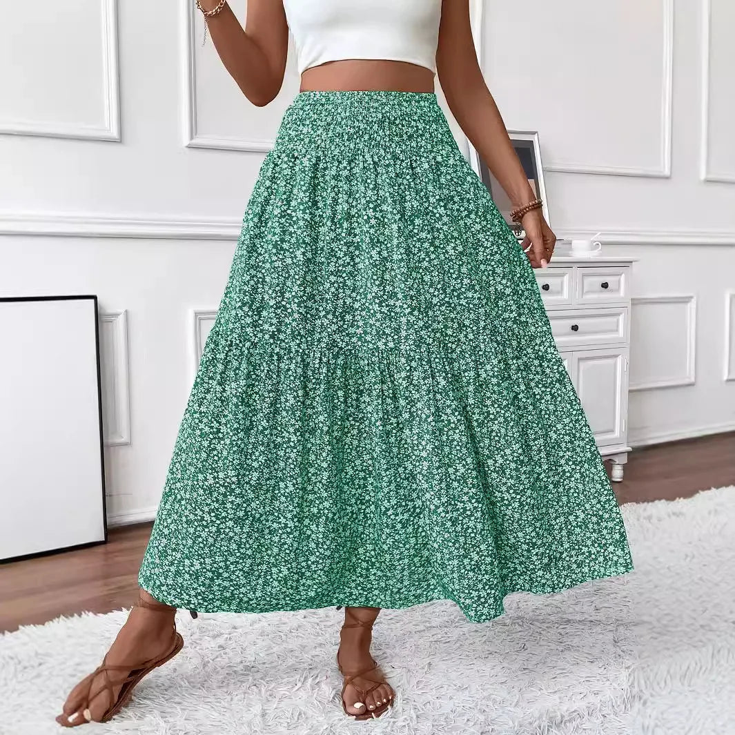 Rivka Boho-Maxirock mit Blumenmuster