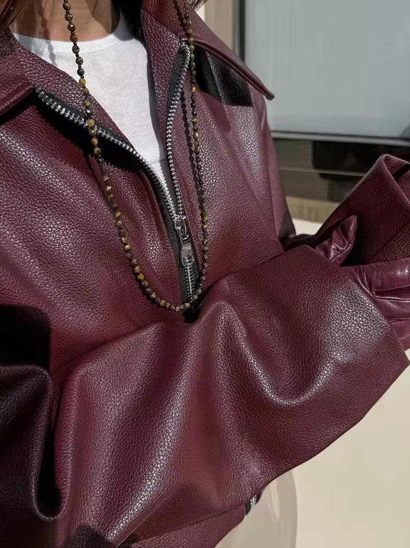 Romy-Lederjacke
