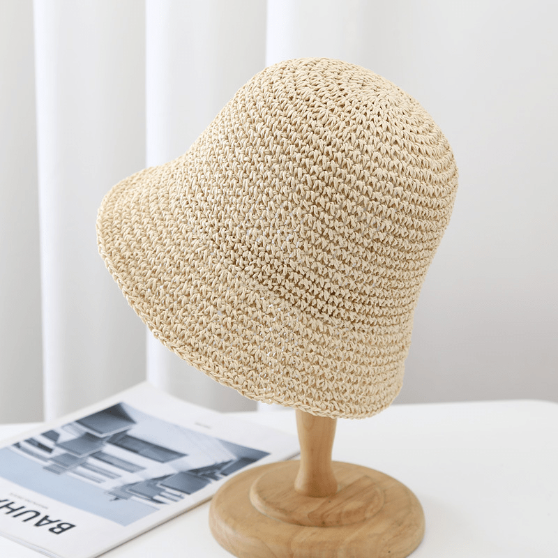 Roos gewebter Bucket-Hut