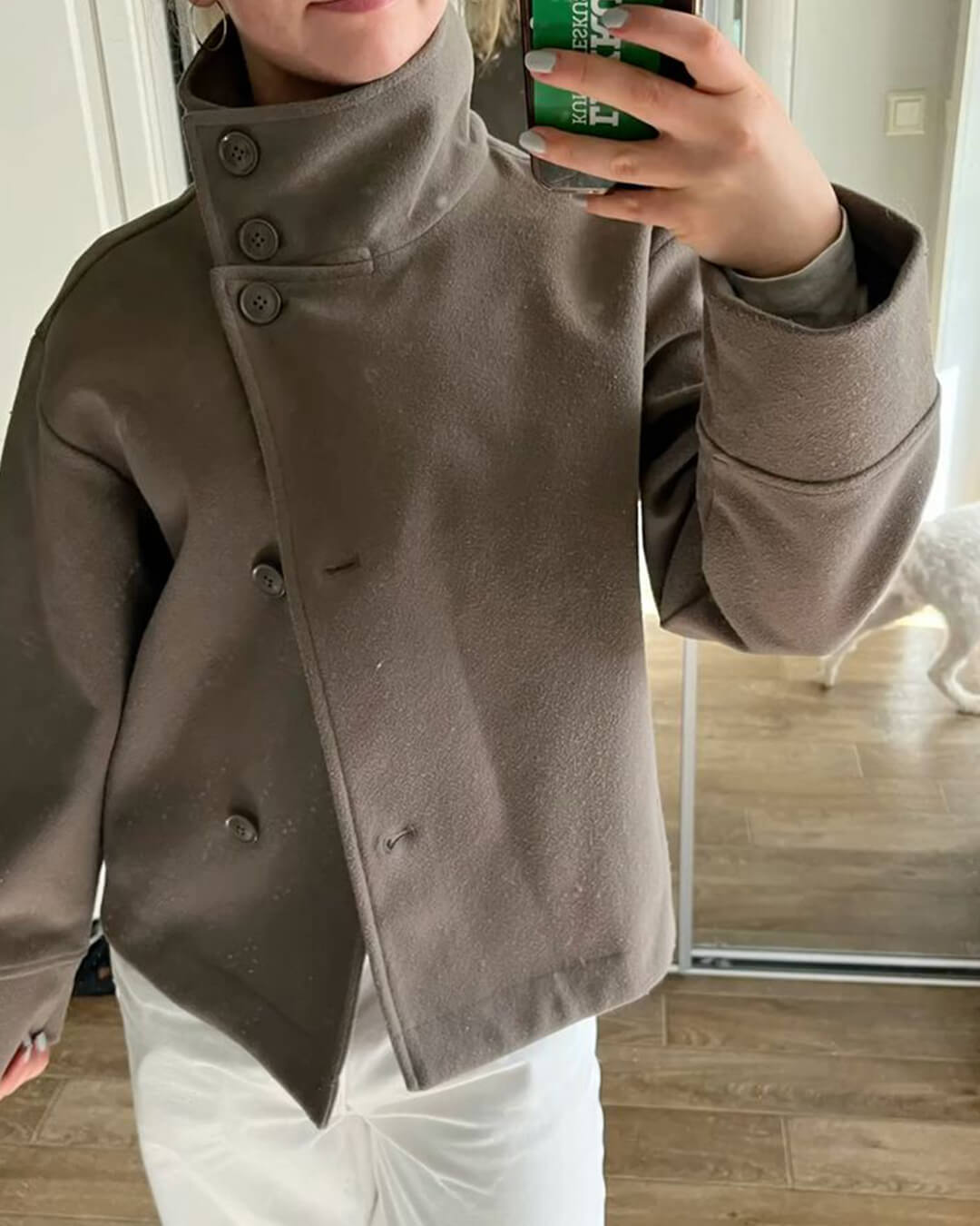 Rosalia Elegante Jacke mit Stehkragen