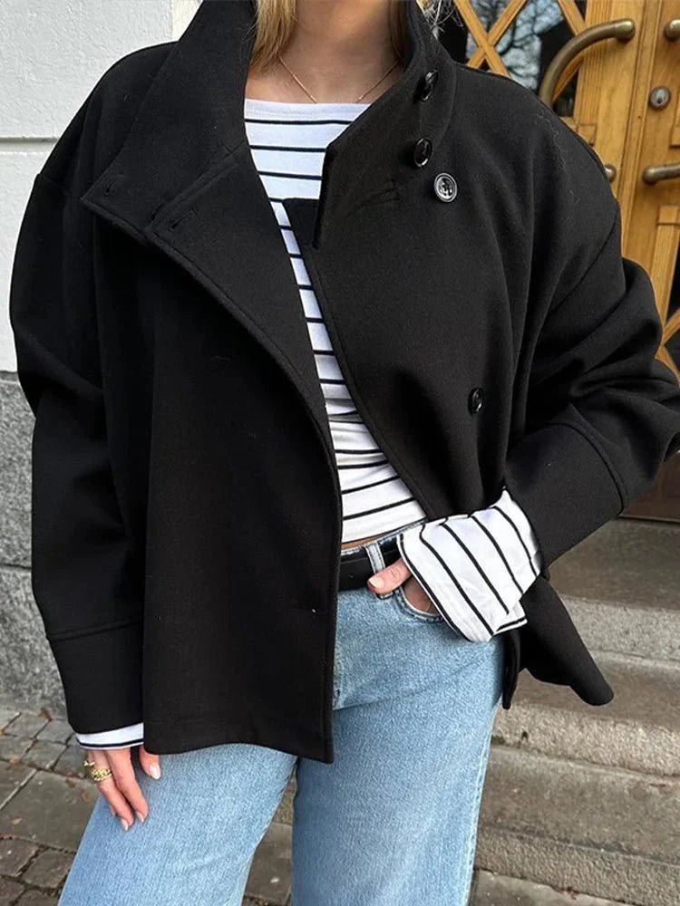 Rosalia Elegante Jacke mit Stehkragen