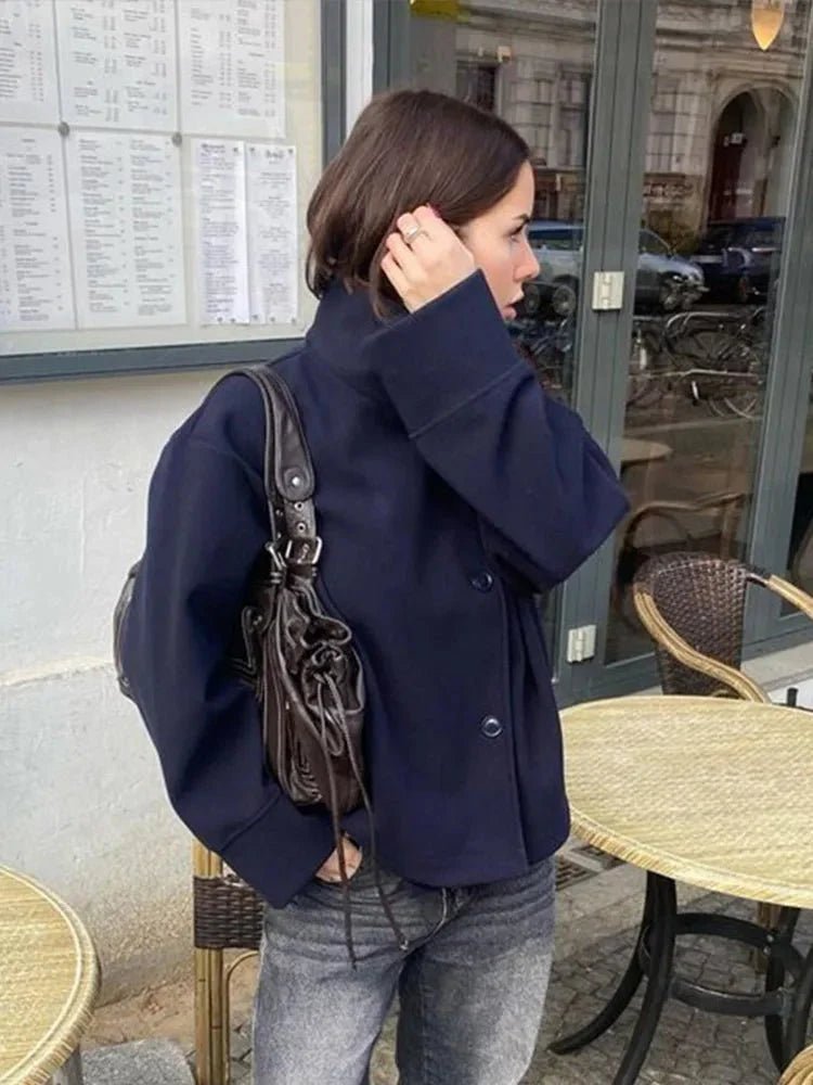 Rosalia Elegante Jacke mit Stehkragen