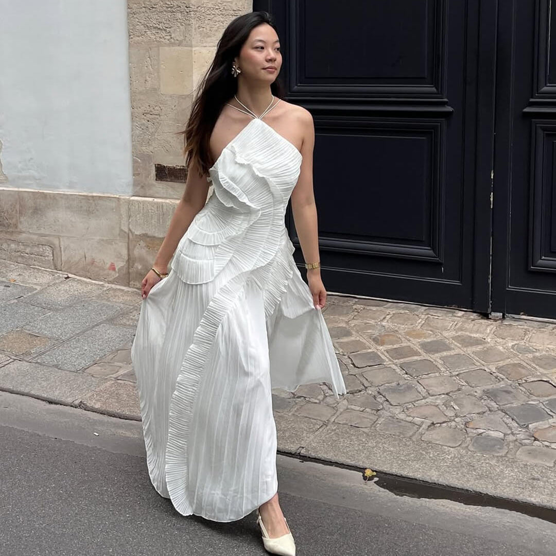 Ruffa Tüllkleid mit Volants