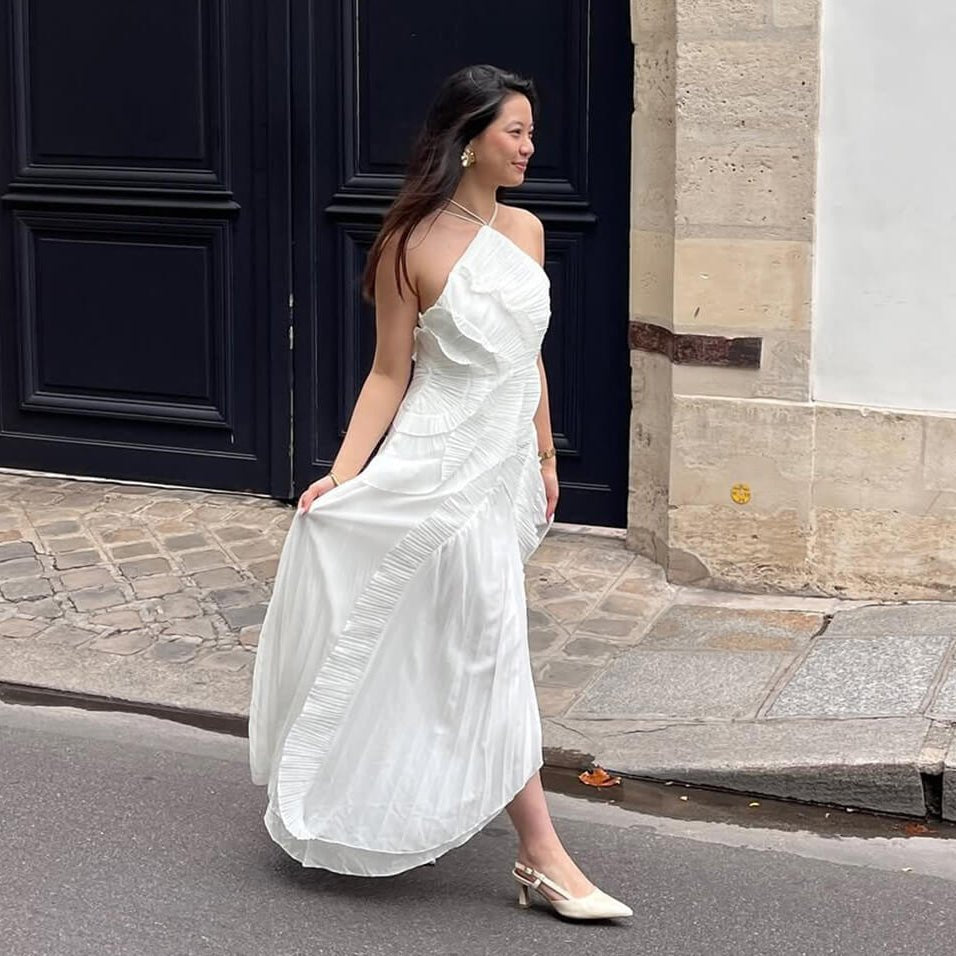 Ruffa Tüllkleid mit Volants