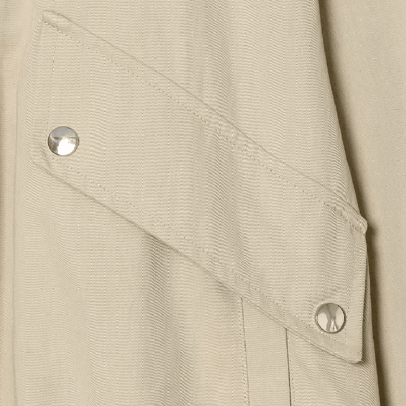 Runa Lässige Jacke mit Stehkragen