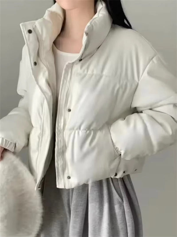 Samantha Steppjacke aus Kunstleder