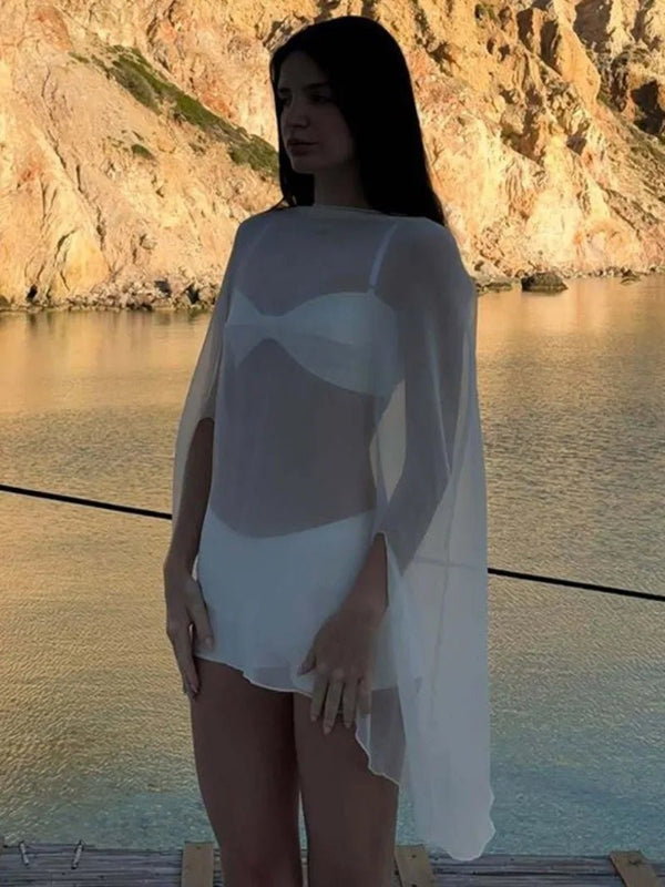 Samantha Loose Blouse Cover-up