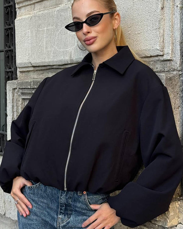Seraphina Bomberjacke mit Puffärmeln