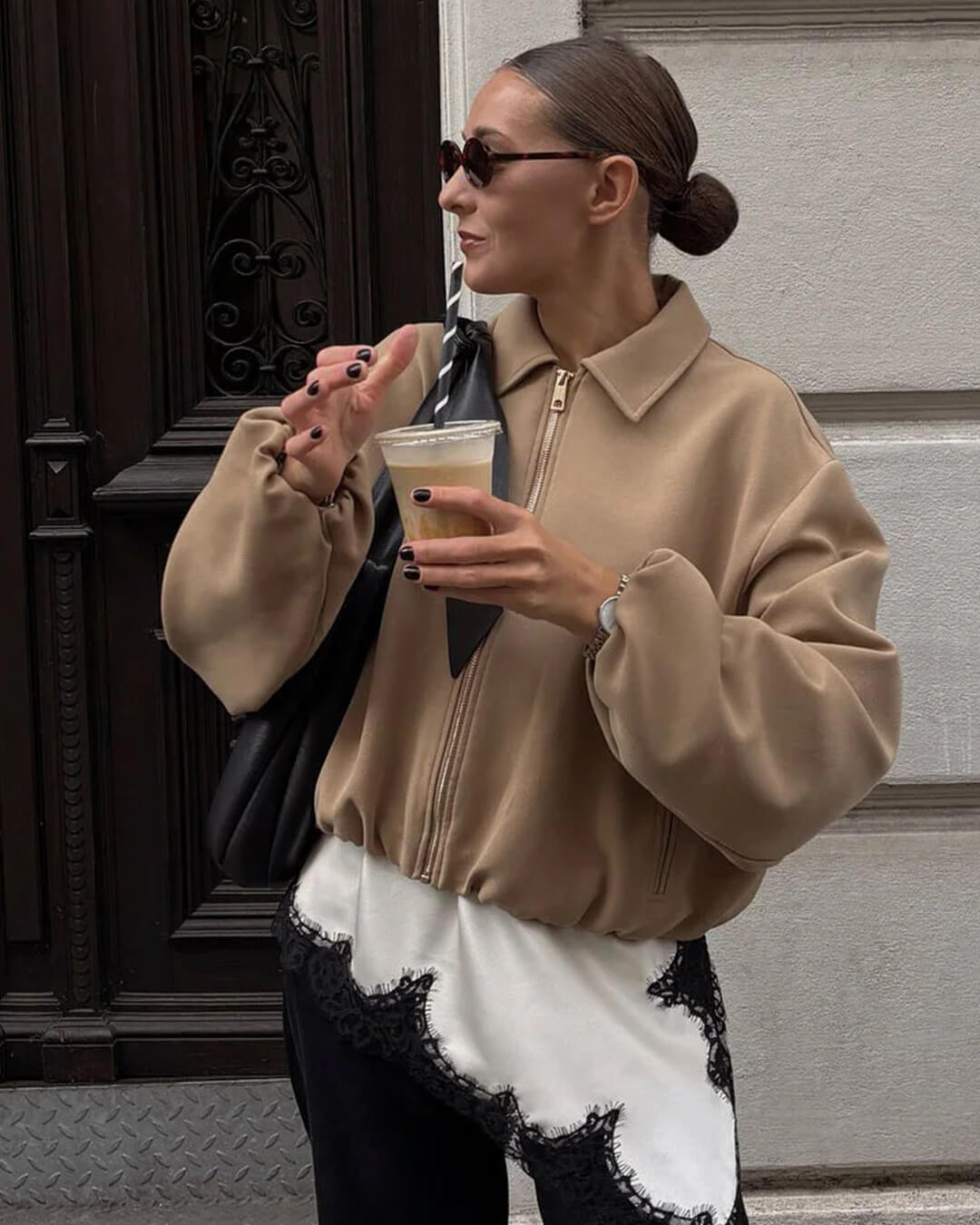 Seraphina Bomberjacke mit Puffärmeln