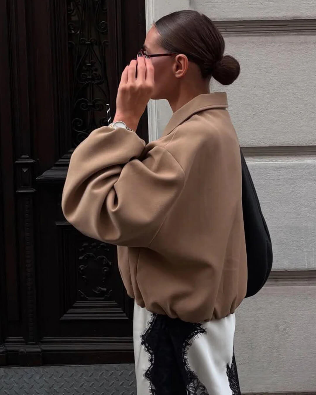 Seraphina Bomberjacke mit Puffärmeln