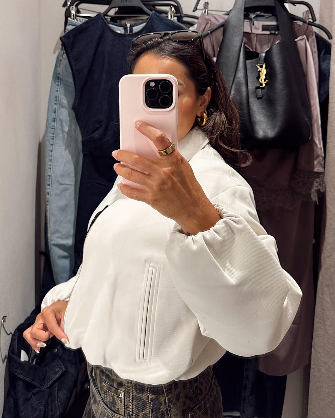 Seraphina Bomberjacke mit Puffärmeln
