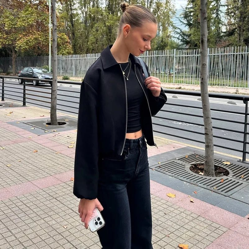 Seraphina Bomberjacke mit Puffärmeln