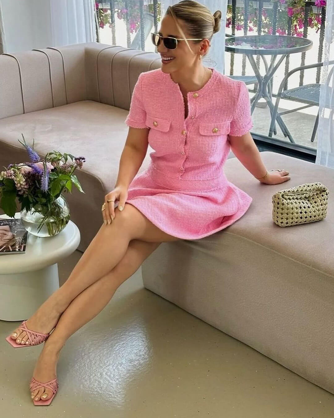 Serena Tailliertes Sommerkleid
