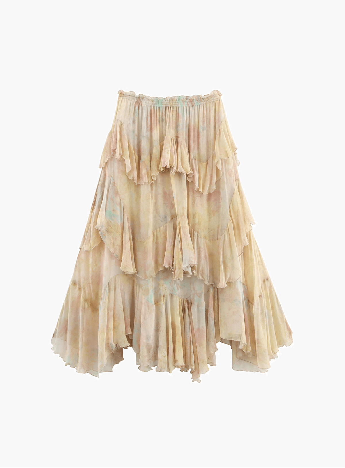 Serena Boho-Maxirock mit Volants