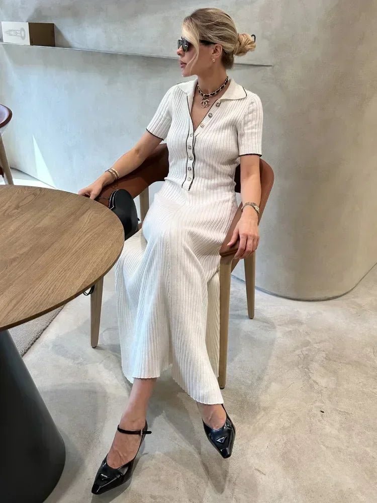 Serena Trikot-Strickkleid