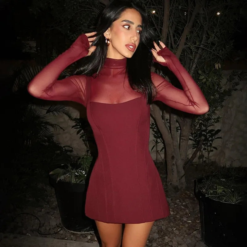 Transparentes Kleid